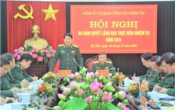 Đại tướng Lương Cường chỉ đạo Hội nghị Đảng ủy Cơ quan Tổng cục Chính trị